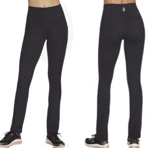 Tall Skechers Go Walk Pocketed Black Tall Pants Sz 4/6​​​​​​